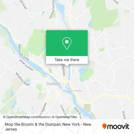 Mop the Broom & the Dustpan map