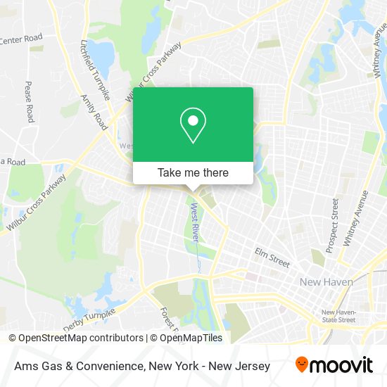 Ams Gas & Convenience map