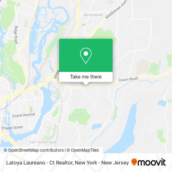 Latoya Laureano - Ct Realtor map