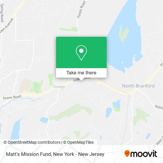 Matt's Mission Fund map