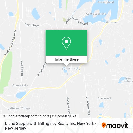 Mapa de Diane Supple with Billingsley Realty Inc