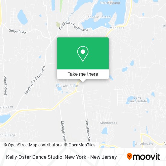 Kelly-Oster Dance Studio map