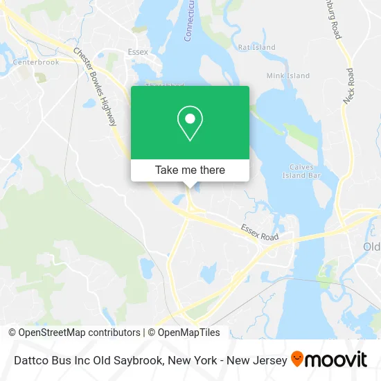 Dattco Bus Inc Old Saybrook map