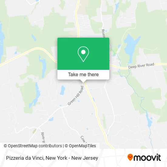 Pizzeria da Vinci map