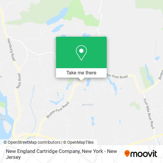 New England Cartridge Company map