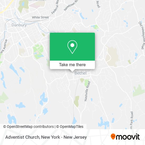 Adventist Church map