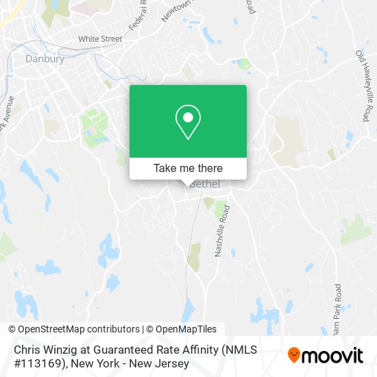 Mapa de Chris Winzig at Guaranteed Rate Affinity (NMLS #113169)