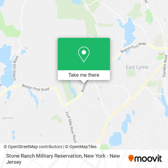 Stone Ranch Military Reservation map