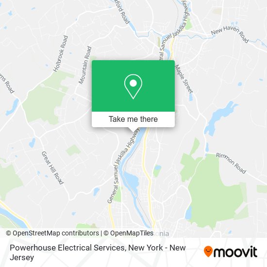 Mapa de Powerhouse Electrical Services