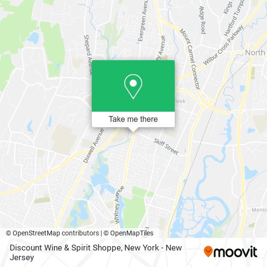 Mapa de Discount Wine & Spirit Shoppe