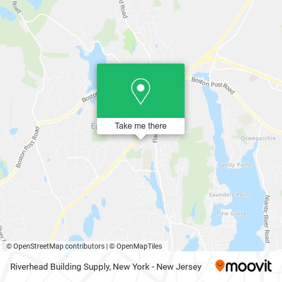 Riverhead Building Supply map
