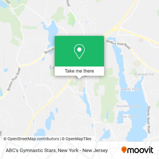 ABC's Gymnastic Stars map