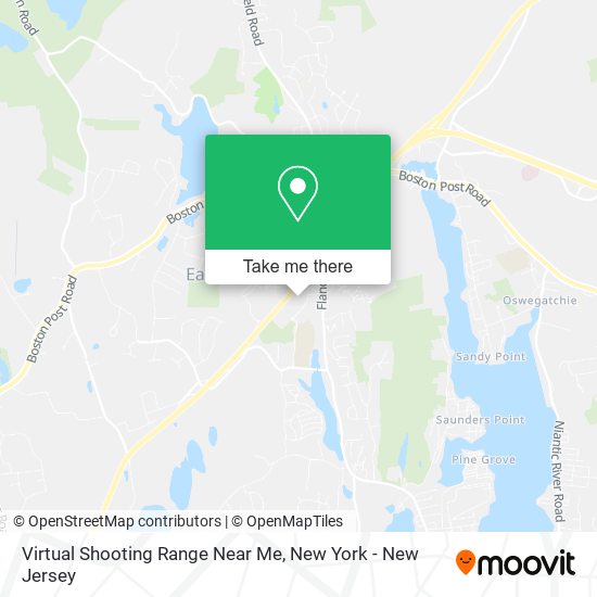 Mapa de Virtual Shooting Range Near Me