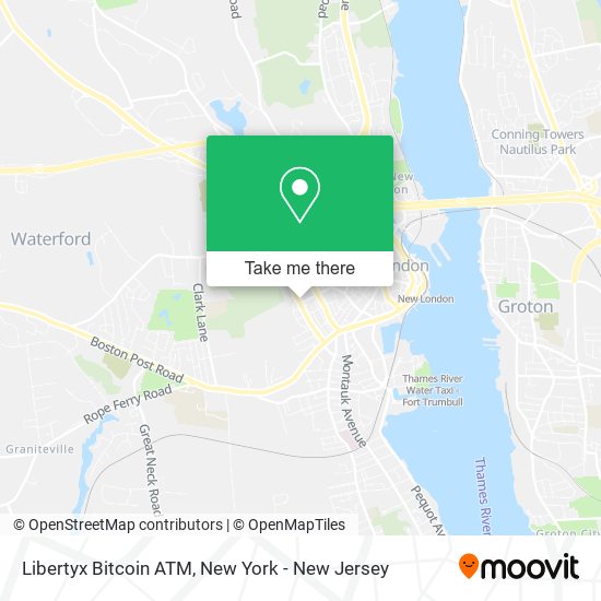 Libertyx Bitcoin ATM map