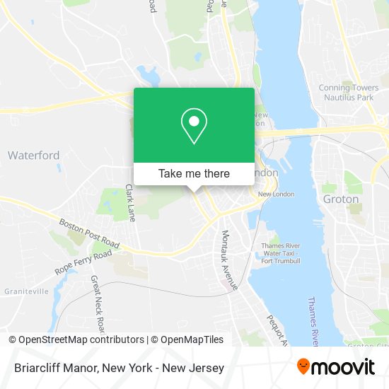 Briarcliff Manor map