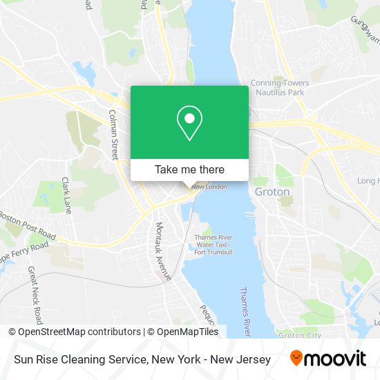 Mapa de Sun Rise Cleaning Service