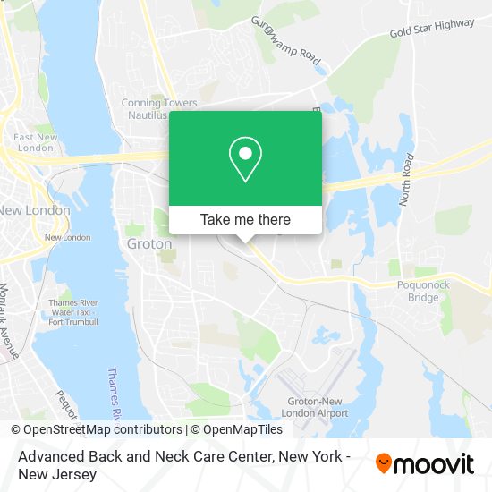 Mapa de Advanced Back and Neck Care Center