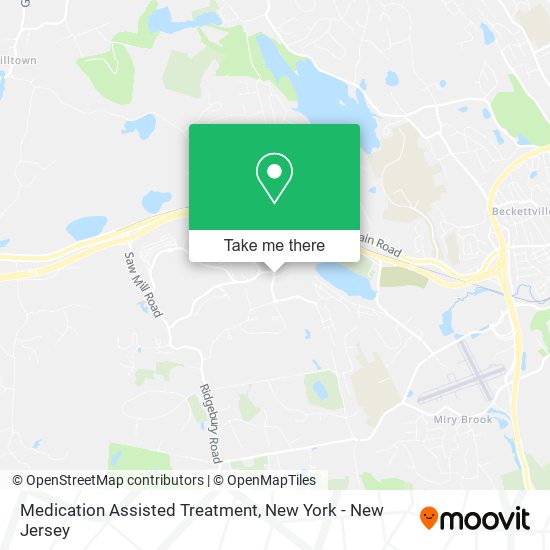 Medication Assisted Treatment map