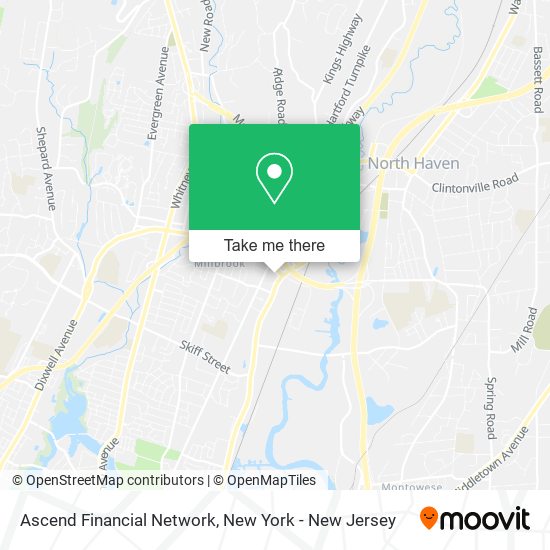 Mapa de Ascend Financial Network