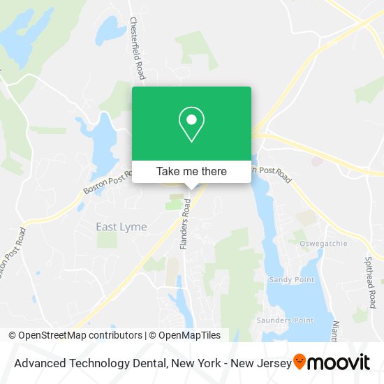 Mapa de Advanced Technology Dental