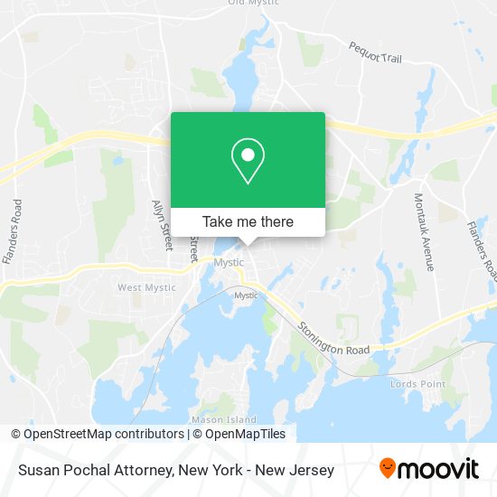 Mapa de Susan Pochal Attorney