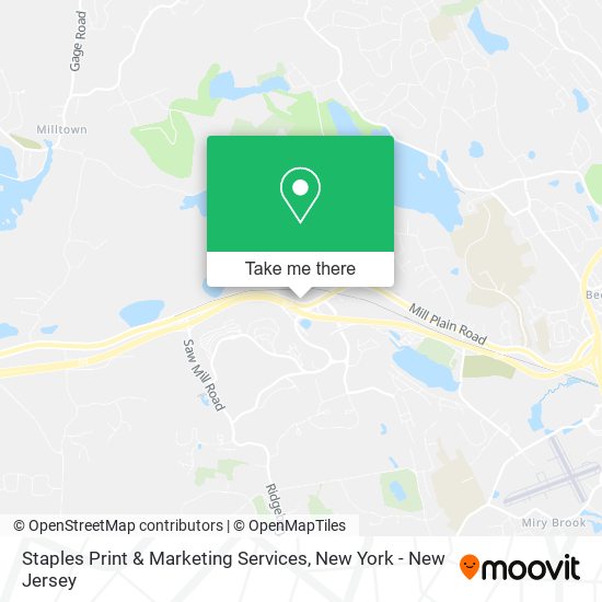 Staples Print & Marketing Services map
