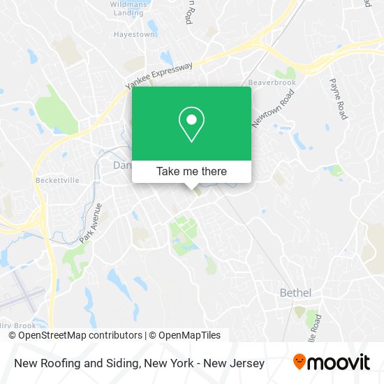 New Roofing and Siding map