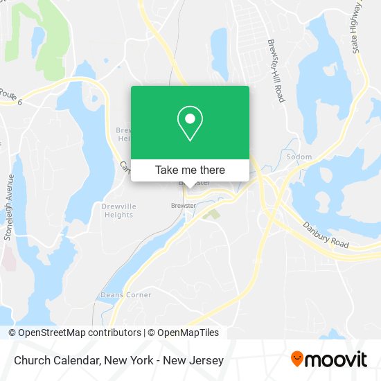 Church Calendar map