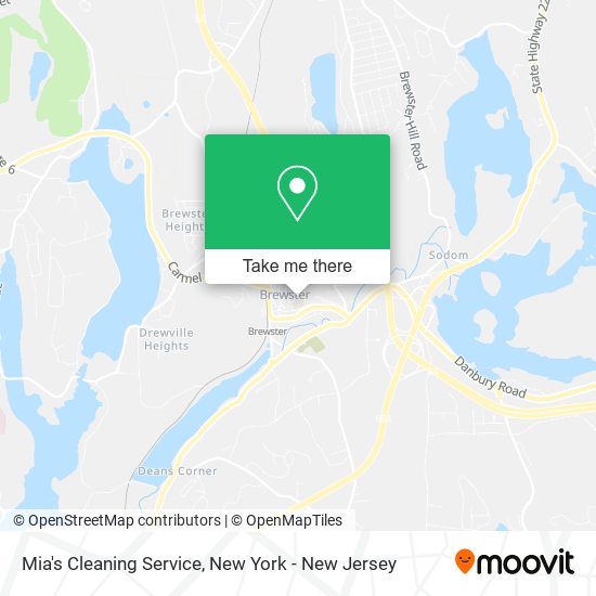Mapa de Mia's Cleaning Service