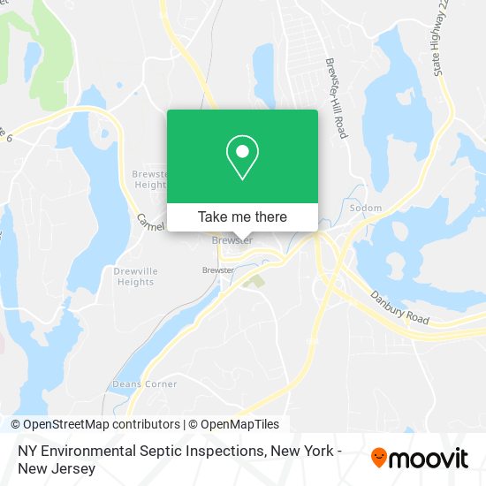 Mapa de NY Environmental Septic Inspections