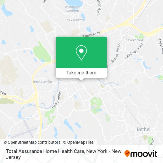 Mapa de Total Assurance Home Health Care