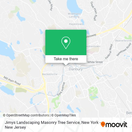Jimys Landscaping Masonry Tree Service map