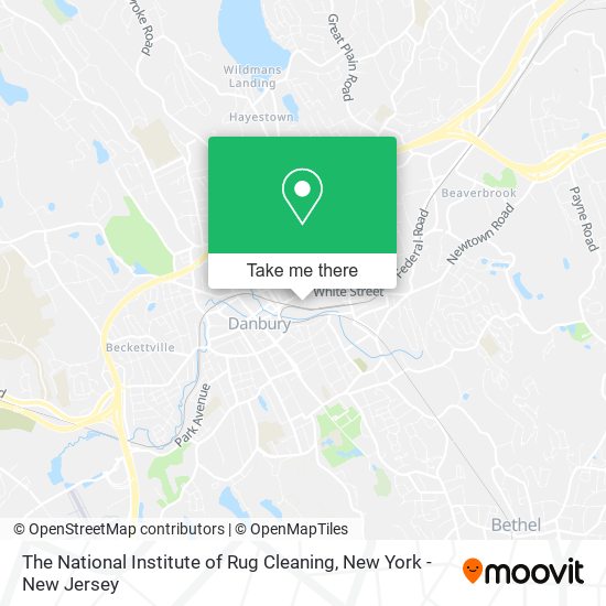 Mapa de The National Institute of Rug Cleaning