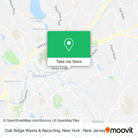 Oak Ridge Waste & Recycling map