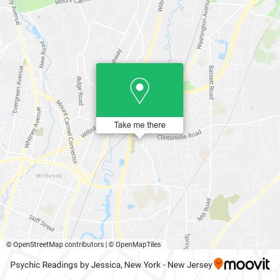 Mapa de Psychic Readings by Jessica