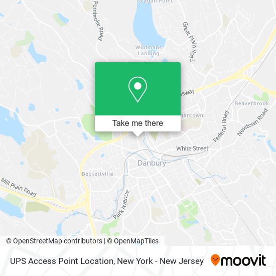 Mapa de UPS Access Point Location