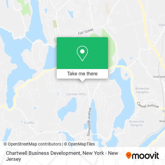 Chartwell Business Development map