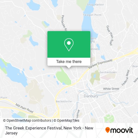 The Greek Experience Festival map
