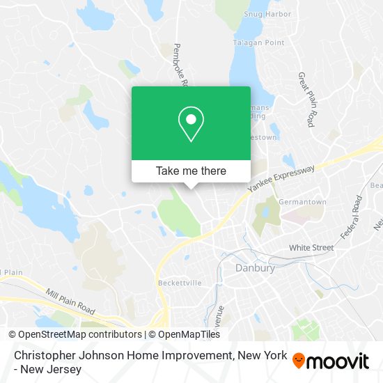 Christopher Johnson Home Improvement map