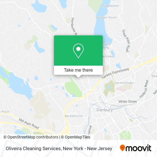 Mapa de Oliveira Cleaning Services