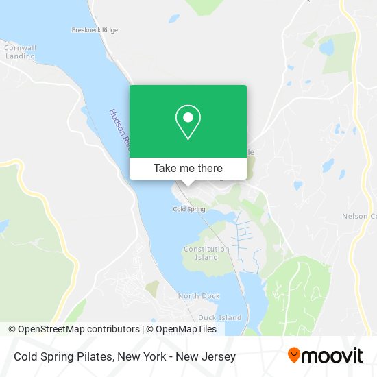 Cold Spring Pilates map