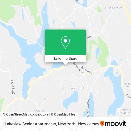 Mapa de Lakeview Senior Apartments