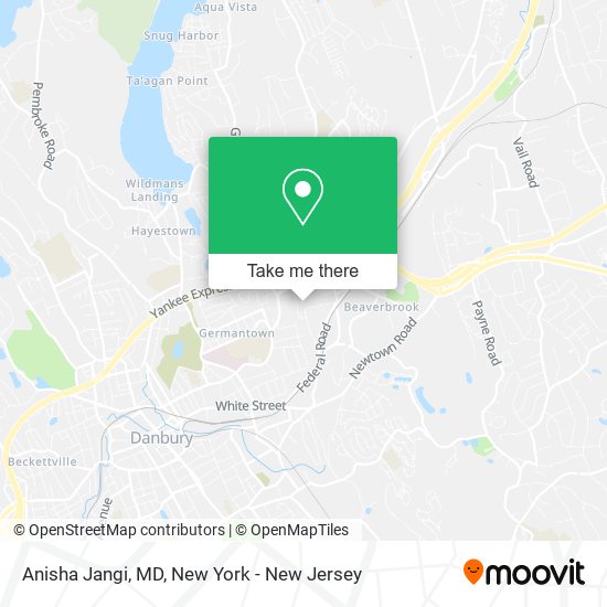 Mapa de Anisha Jangi, MD