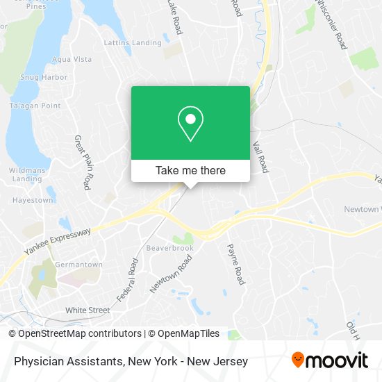 Physician Assistants map