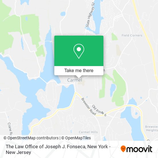 The Law Office of Joseph J. Fonseca map