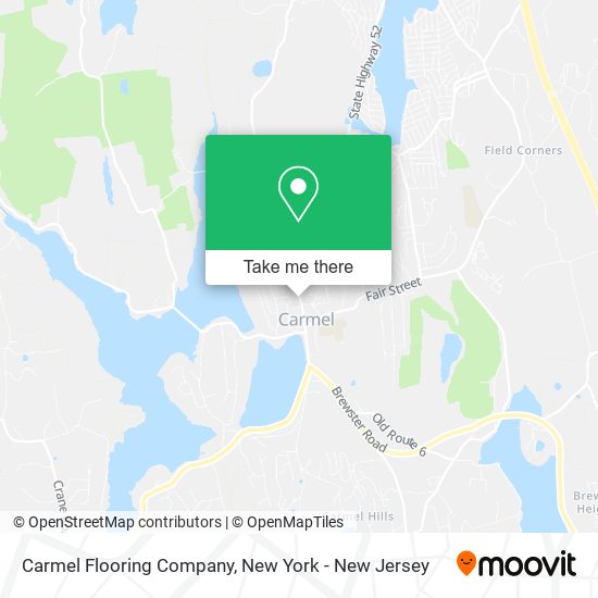 Carmel Flooring Company map