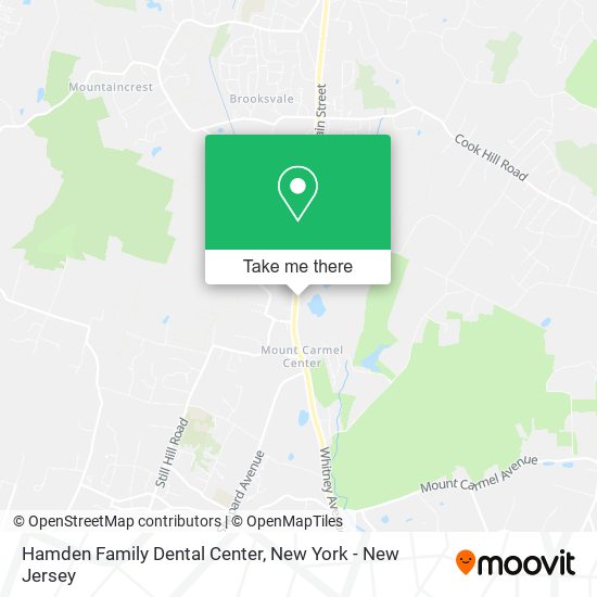 Hamden Family Dental Center map
