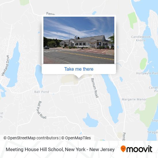 Mapa de Meeting House Hill School