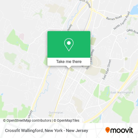 Crossfit Wallingford map