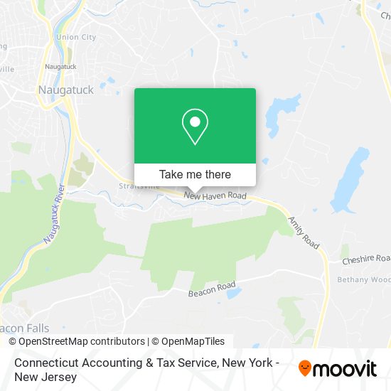 Mapa de Connecticut Accounting & Tax Service